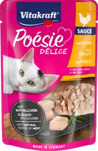 Vitakraft Poésie Délice mit Huhn in Sauce, 85 g