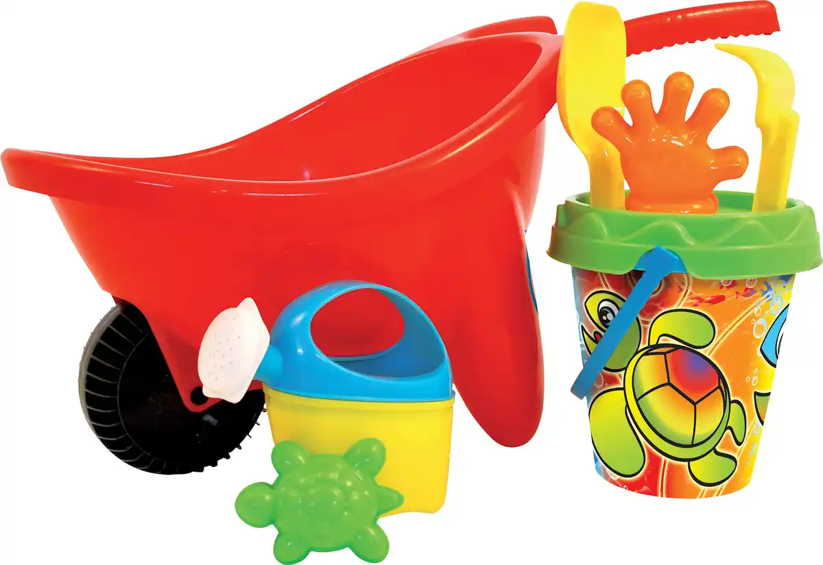 Bild 1 von Adriatic Schubkarre mit Gartenspielzeug Set 8-teilig
