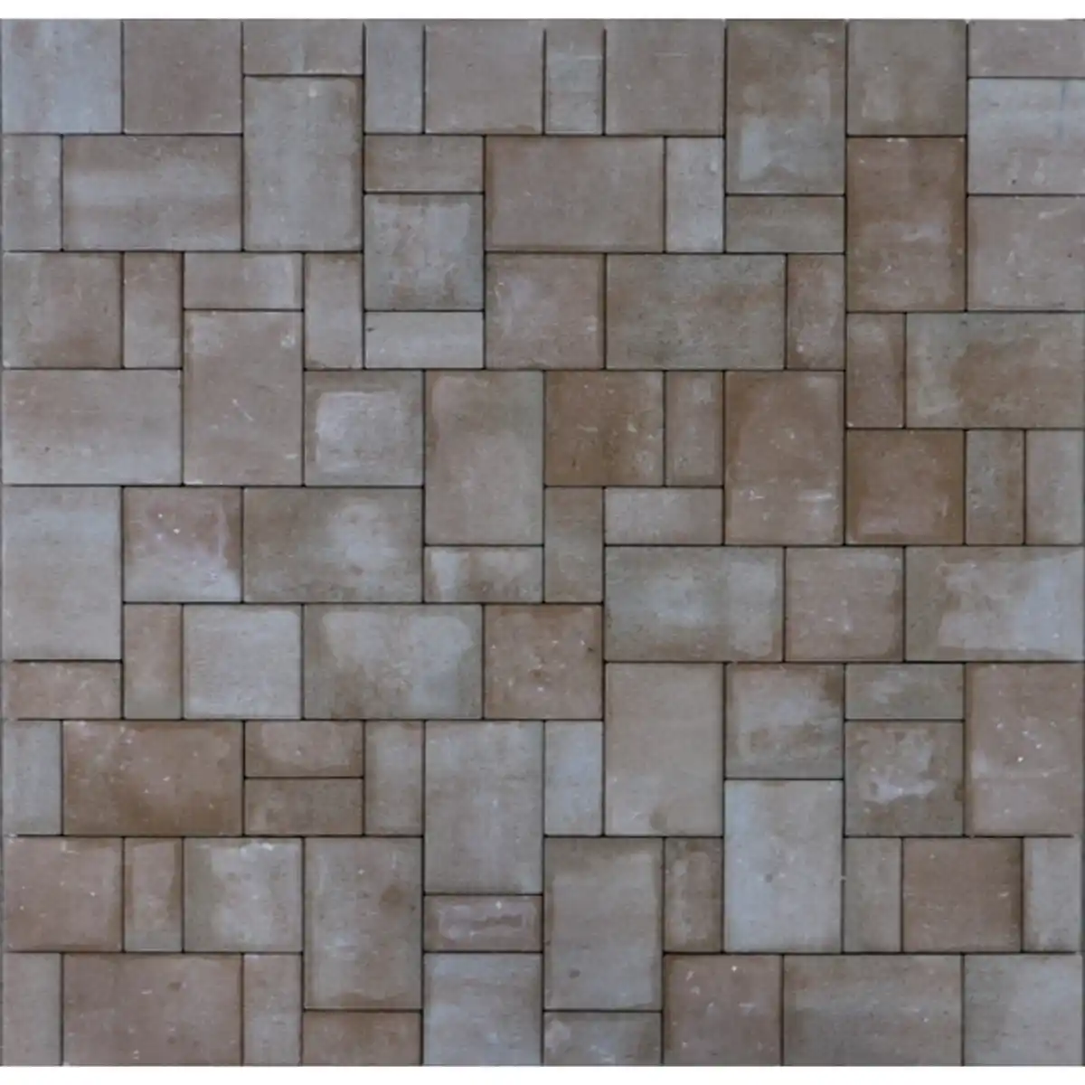 Bild 1 von Mr. GARDENER Mehrformatpflaster »Rio Bravo«, Verlegeeinheit, LxB:S: ca. 120 x 80 x 5 cm, muschelrot