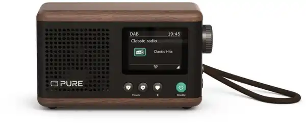 Bild 1 von Classic Mini Digitalradio coffee black/walnut