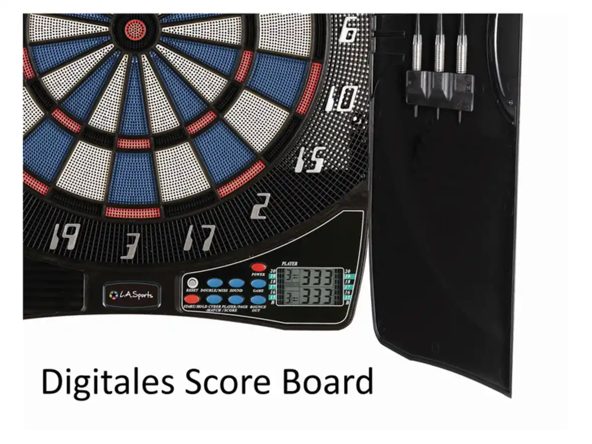 Bild 3 von solex sports Electronic Dart Bull Legend, 8 Player, Kabinett