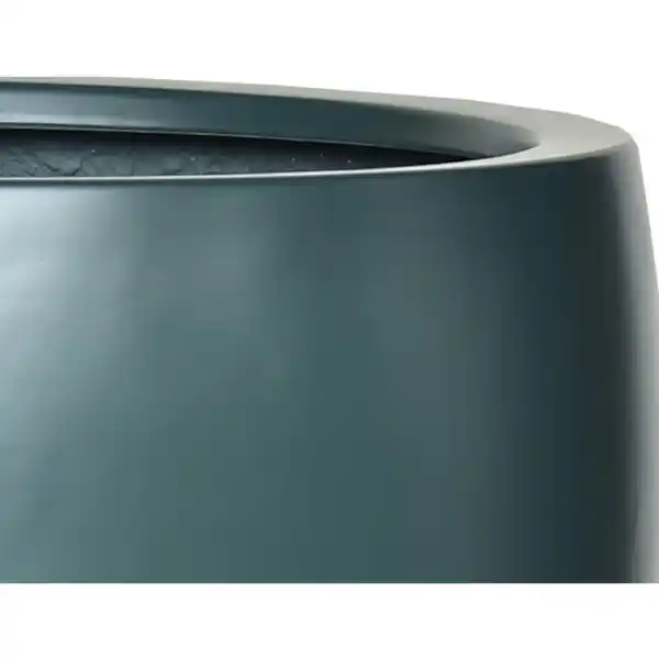 Bild 3 von Pflanzgefäß »Rivo«, dunkelgrün, rund, BxHxL: 34 x 29 x 34 cm