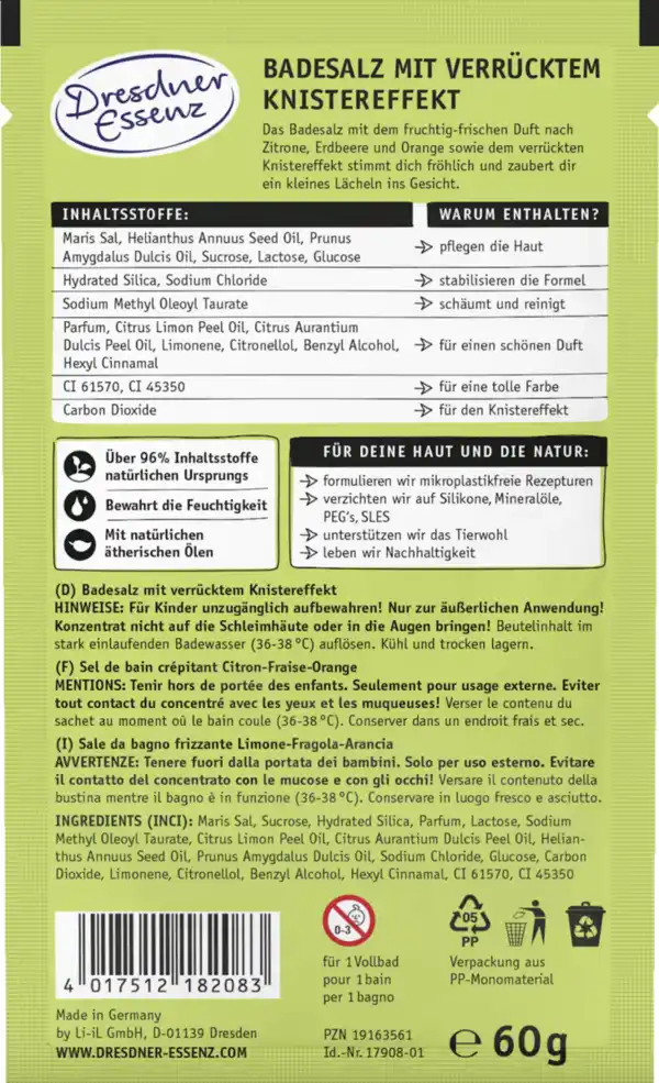 Bild 2 von Dresdner Essenz Badesalz Cactus Crackle, 60 g