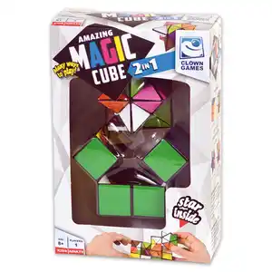 Clown Games / Magic Puzzle Magic Cube 2 in 1