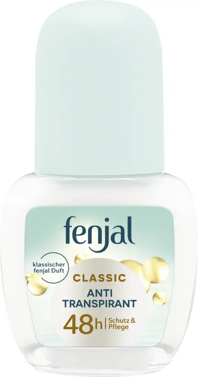 Bild 1 von fenjal Anti-Transpirant Classic Roll-on, 50 ml