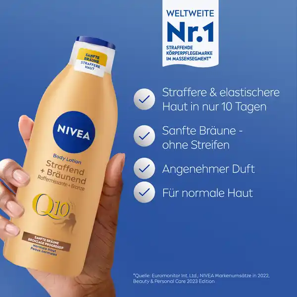Bild 4 von NIVEA Body Lotion straffend + bräunend Q10, 200 ml