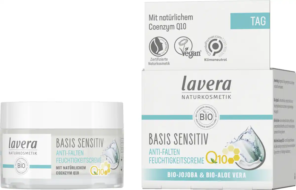 Bild 4 von lavera basis sensitiv Anti-Falten Feuchtigkeitscreme, 50 ml