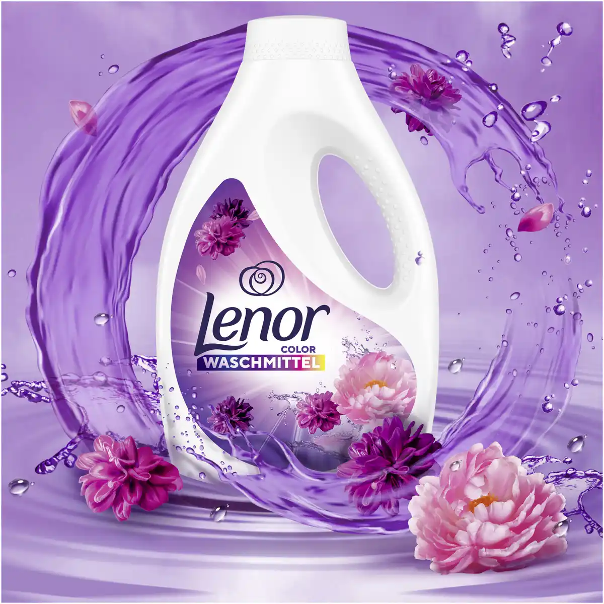 Bild 3 von Lenor Colorwaschmittel Flüssig Amethyst Blütentraum 20 WL
