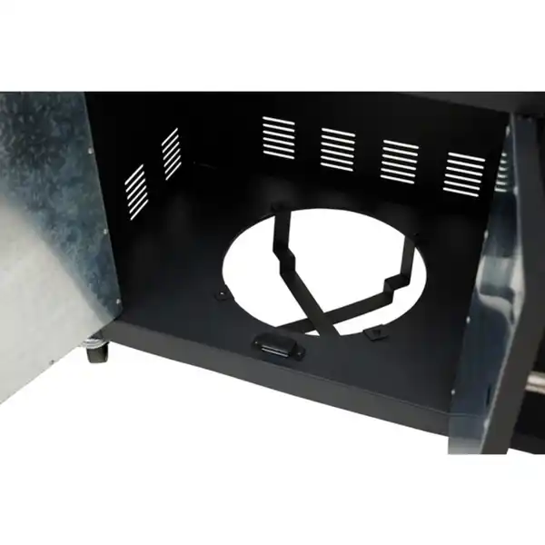 Bild 2 von Mr. GARDENER Holzkohle- und Gasgrill »Ottawa«, LxBxH: 64 x 206 x 134 cm, schwarz