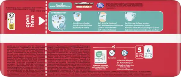 Bild 4 von Pampers Baby Dry Pants Windeln Gr.5 Junior 11-17kg Single Pack