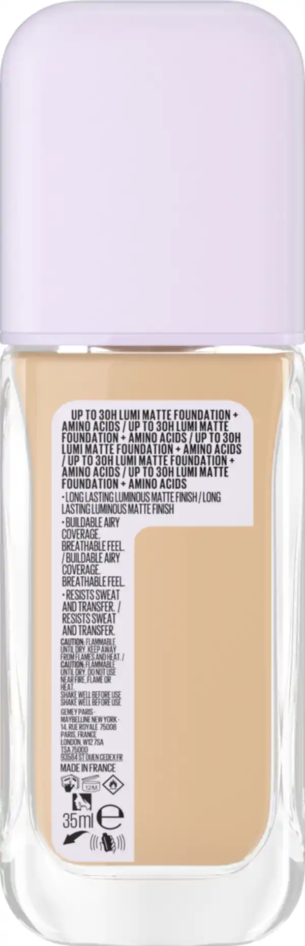 Bild 2 von Maybelline New York Super Stay Lumi Matte Foundation 126, 35 ml