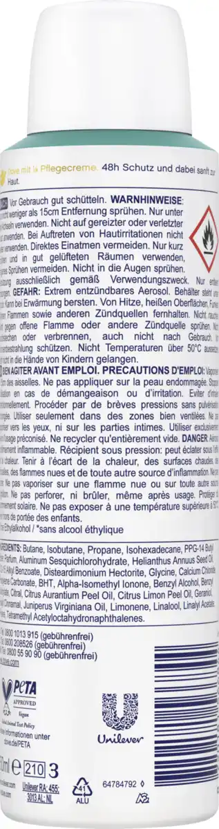 Bild 2 von Dove Anti-Transpirant Spray fresh care, 150 ml