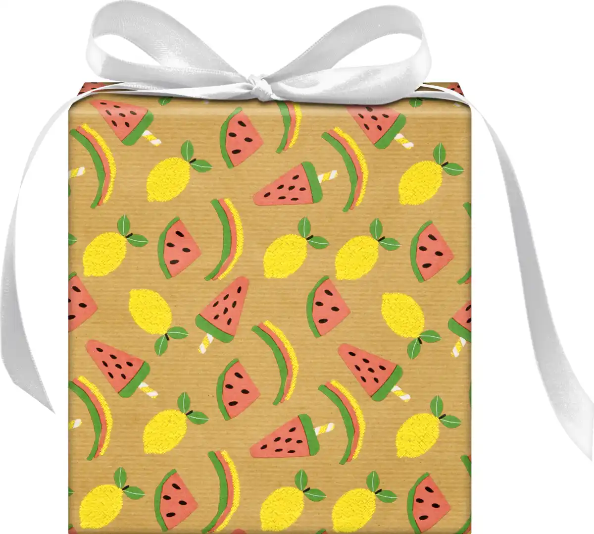 Bild 2 von DEKOWELT Geschenkpapier Schaumflock, 1,5 m