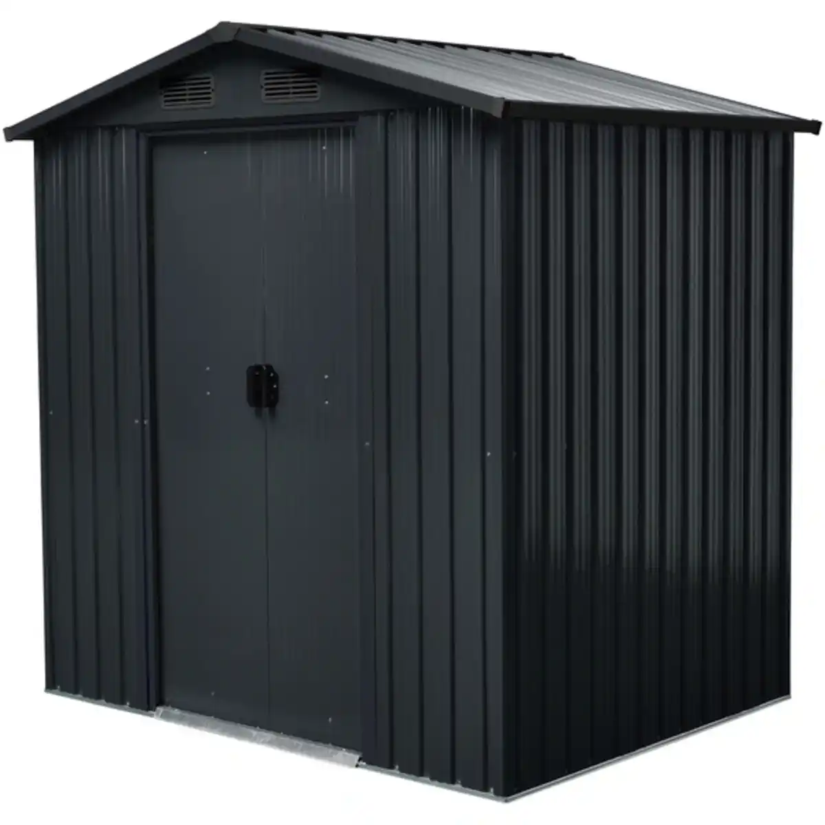 Bild 1 von FLORAWORLD Gerätehaus »floraworld«, Metall, BxT: 194 x 110 cm (Außenmaße inkl. Dachüberstand)