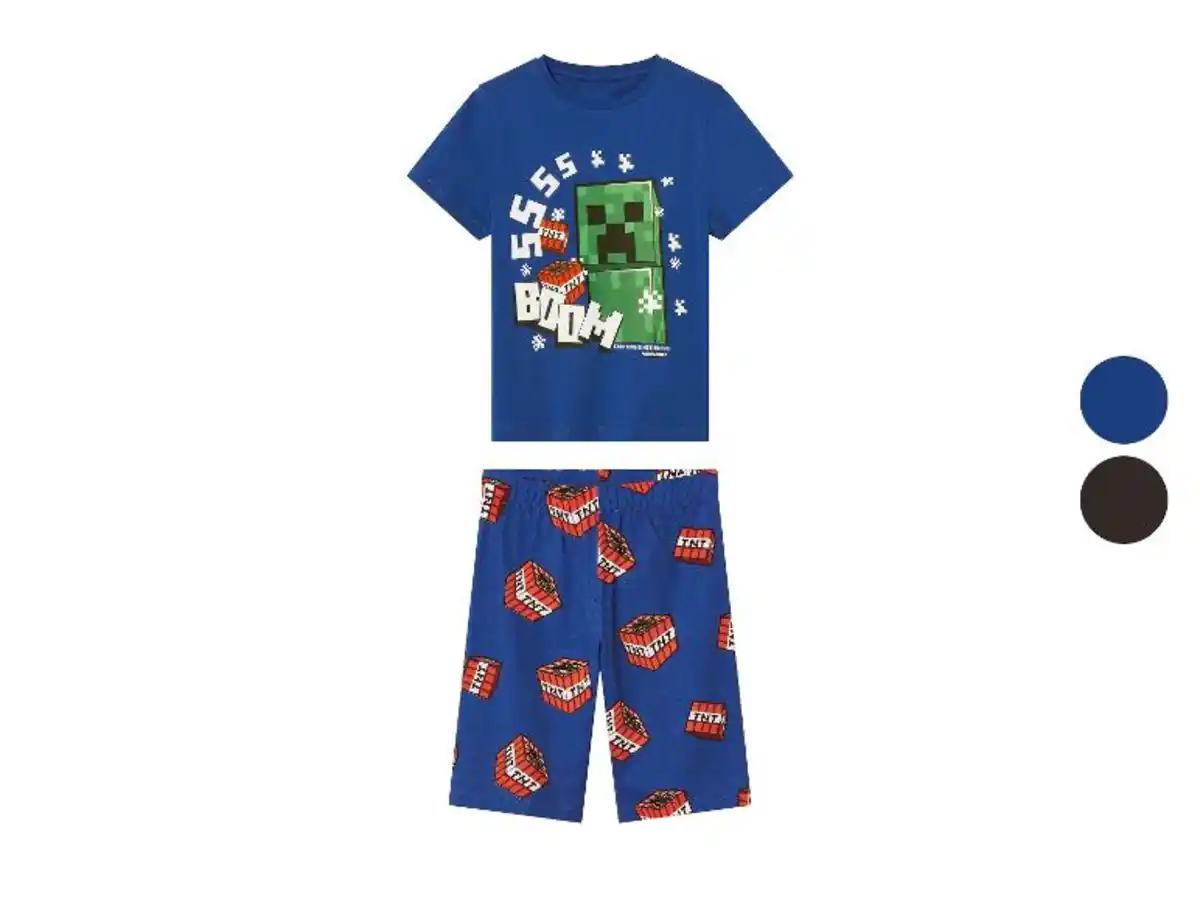 Bild 1 von Minecraft Kleinkinder Kinder Jungen Pyjama kurz