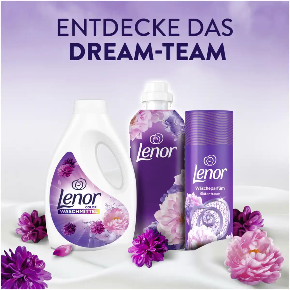 Bild 4 von Lenor Colorwaschmittel Flüssig Amethyst Blütentraum 20 WL