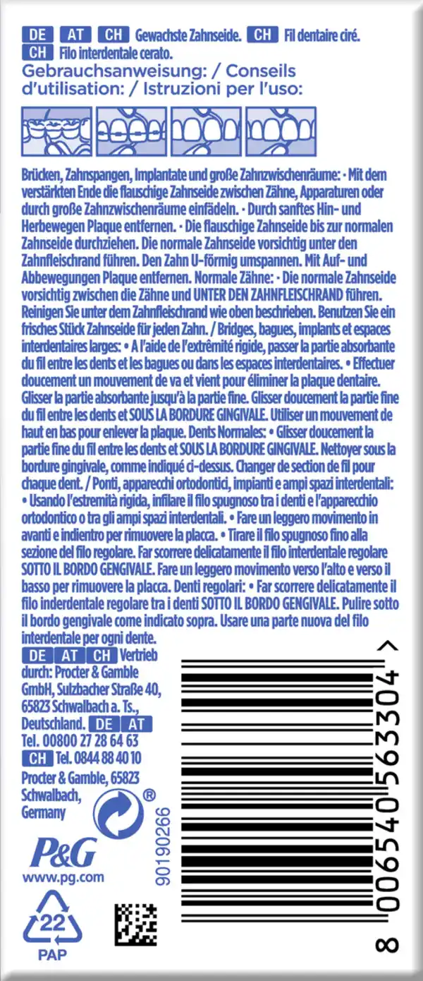 Bild 4 von Oral-B Superfloss Zahnseide