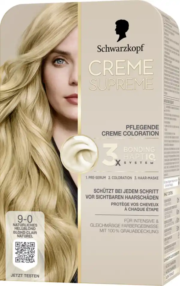 Bild 2 von CREME SUPREME Pflegende Coloration 9-0 Natürliches Hellblond