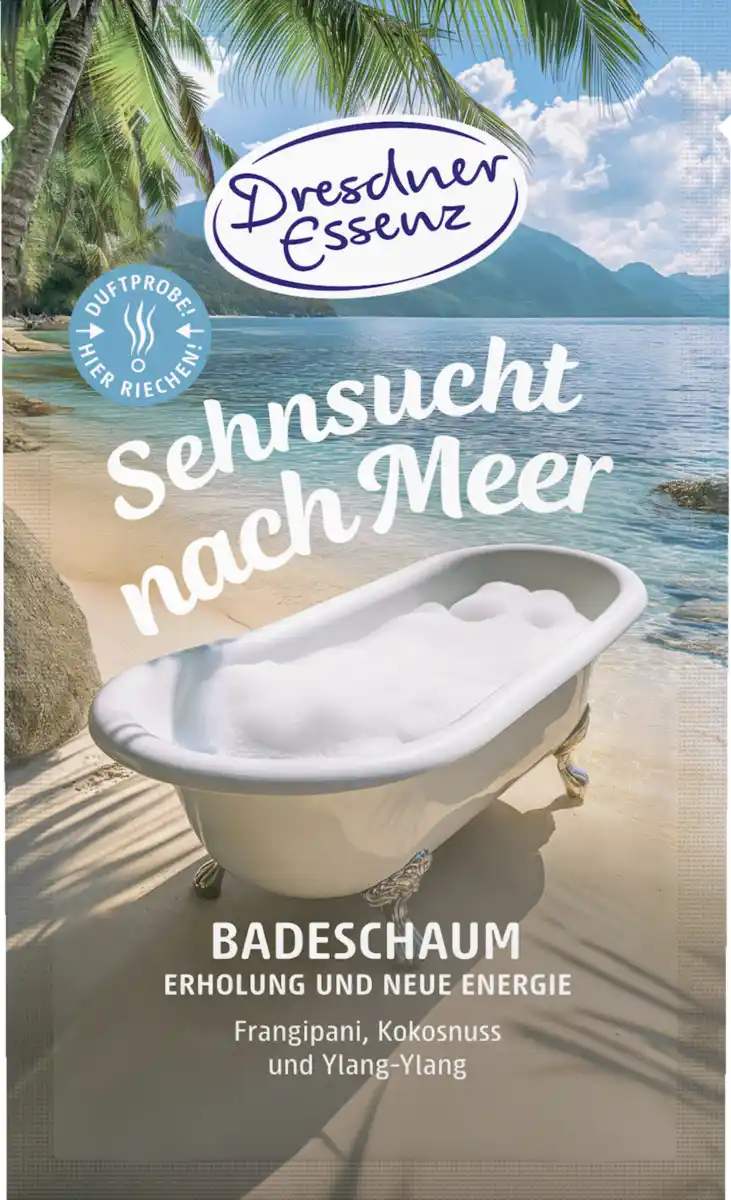 Bild 1 von Dresdner Essenz Badeschaum Sehnsucht nach Meer, 60 g