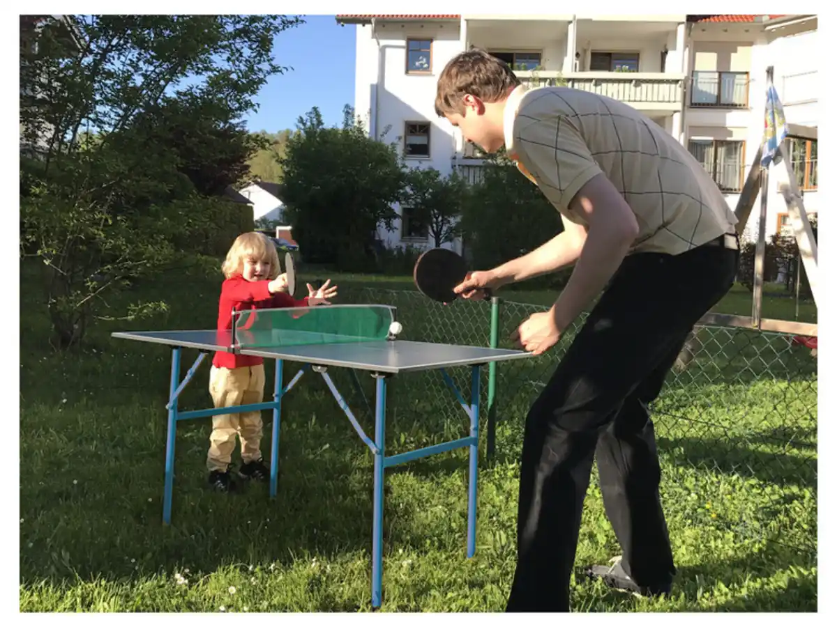 Bild 4 von Schildkröt-Funsports Schildkröt Mini-Tischtennisplatte »Midi XL«, mitteldichte Holzfaserplatte