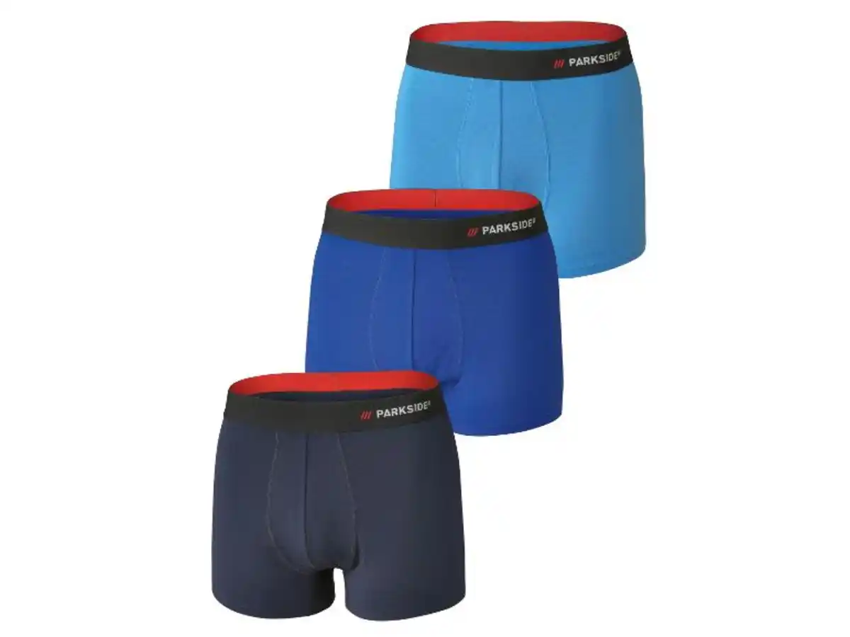 Bild 2 von PARKSIDE® Herren Boxer, 3 Stück, hoher Baumwollanteil