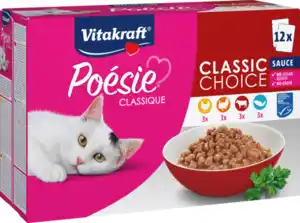 Vitakraft Poésie Classique in Sauce Multipack, 1.020 g