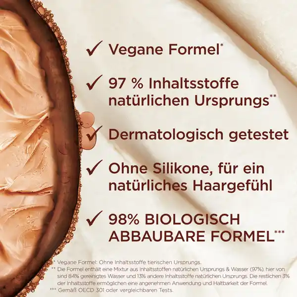 Bild 4 von Garnier Fructis Haarkur Kakao Butter Hair Food 3in1 Maske Sehr Trockenes & Lockiges Haar, 400 ml