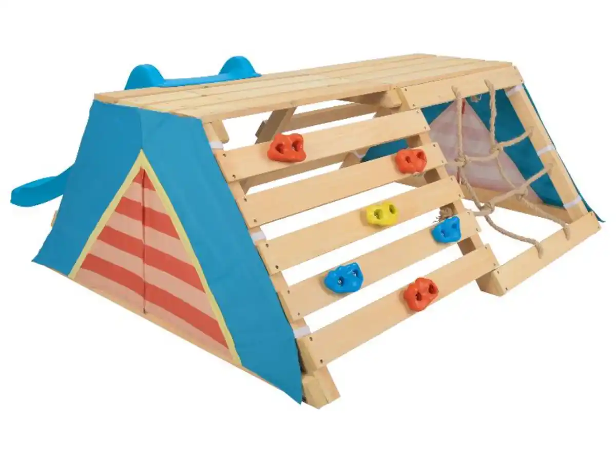 Bild 4 von Playtive Spieltipi mit Rutsche, aus Echtholz