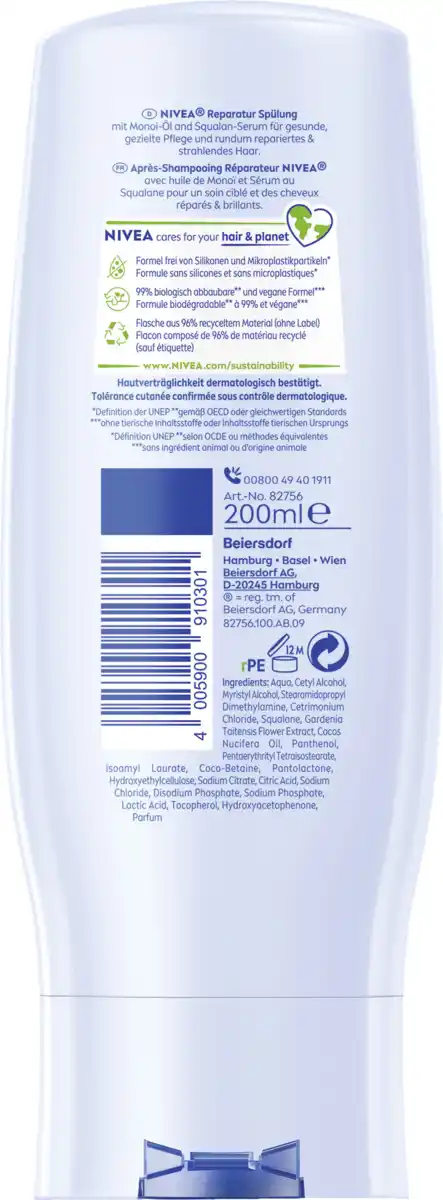 Bild 2 von NIVEA Power Repair Spülung, 200 ml