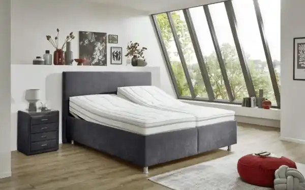 Bild 4 von Polsterbett OC-PB23138, anthrazit, 180 x 200 cm