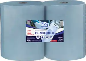 Putztuchrollen 2x500 Blatt 2-lagig