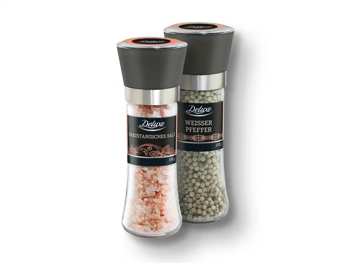 Bild 1 von Deluxe Salz-/Pfeffermühle,  180 g