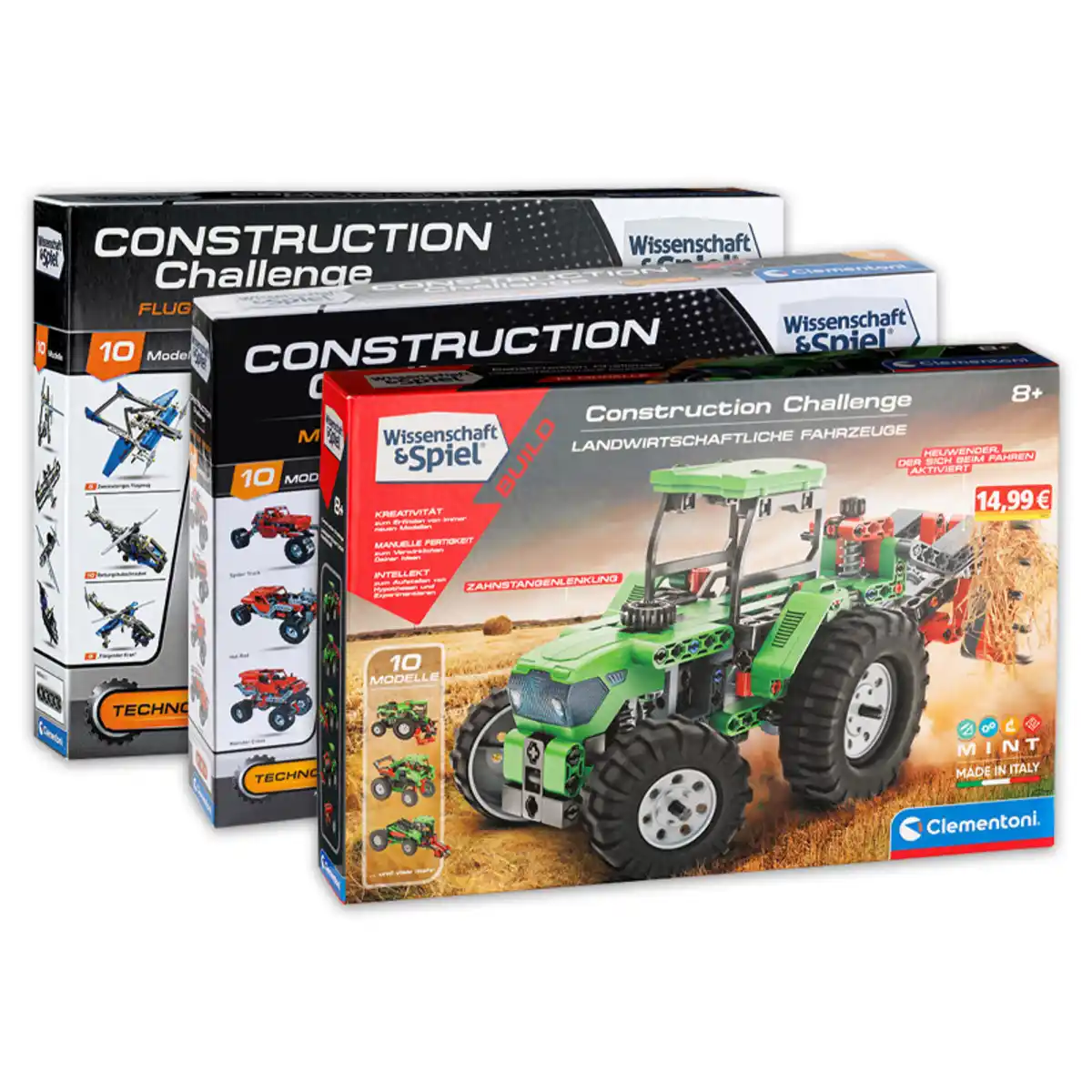 Bild 1 von Clementoni Techno-Logic Bausatz