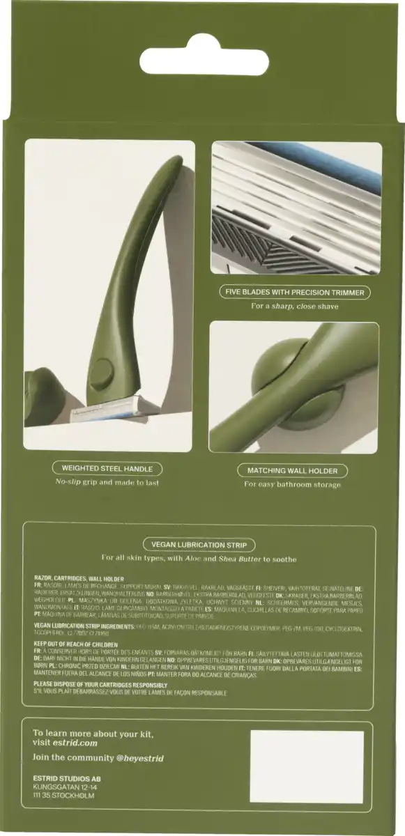 Bild 2 von Estrid Rasierer Starter Kit Moss Men Face