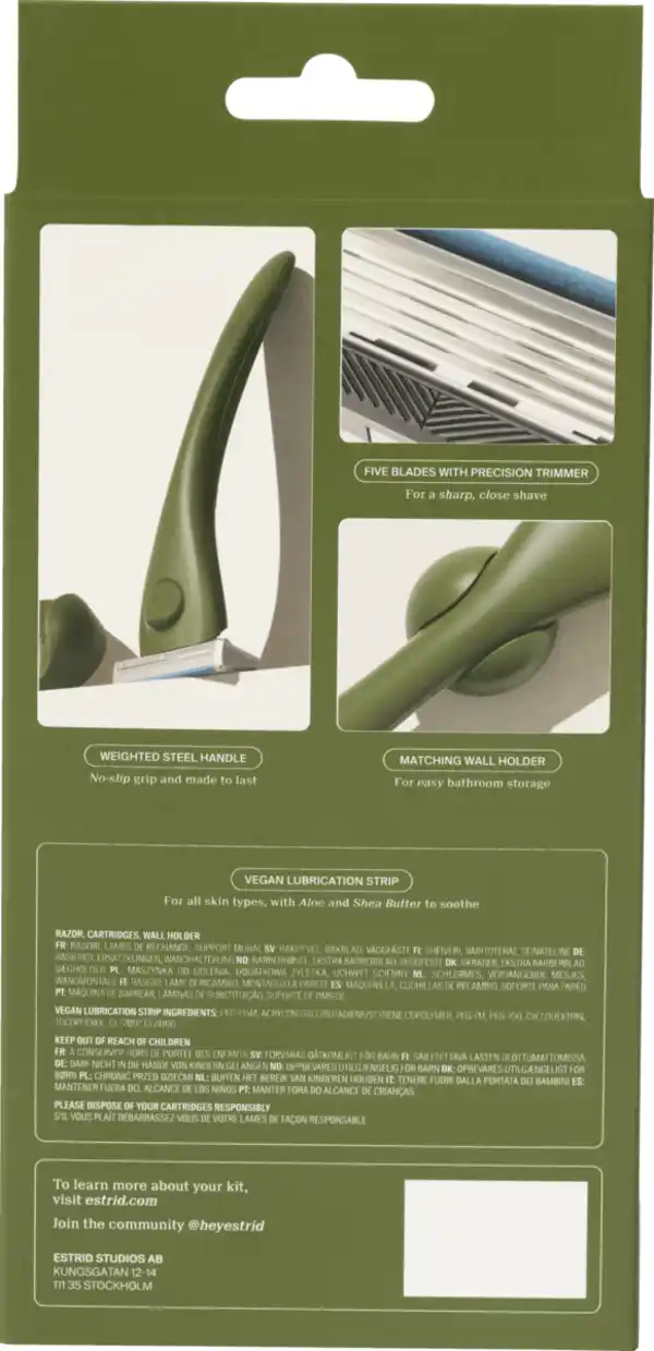 Bild 2 von Estrid Rasierer Starter Kit Moss Men Face