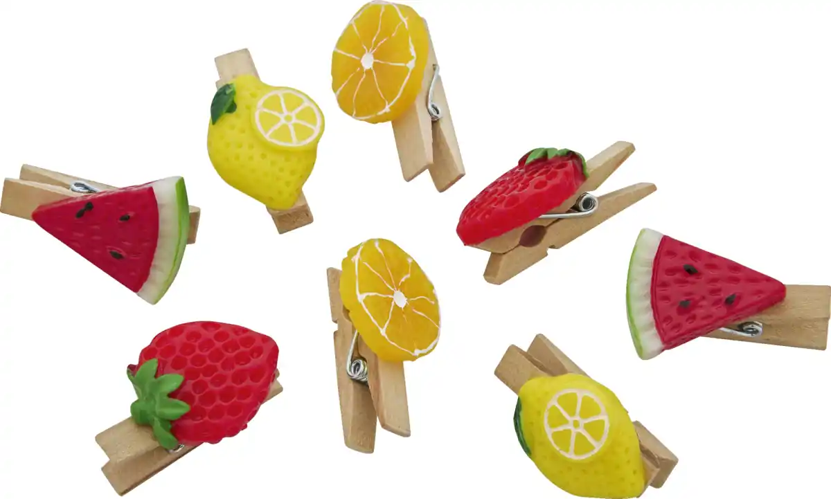 Bild 2 von DEKOWELT Früchte Streu/ Klammern