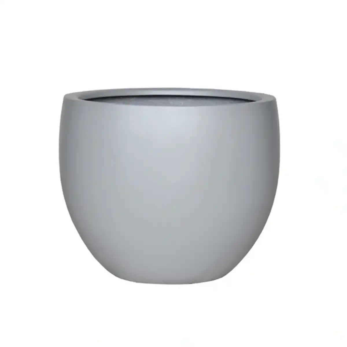 Bild 1 von Pflanzgefäß »Rivo«, hellgrau, rund, BxHxL: 44 x 36 x 44 cm