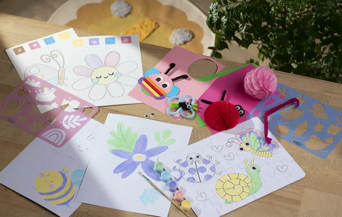 Bild 2 von IDEENWELT Mal- und Bastelset Frühling