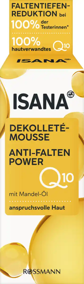 Bild 1 von ISANA Q10 Dekolleté-Mousse Anti-Falten Power, 50 ml