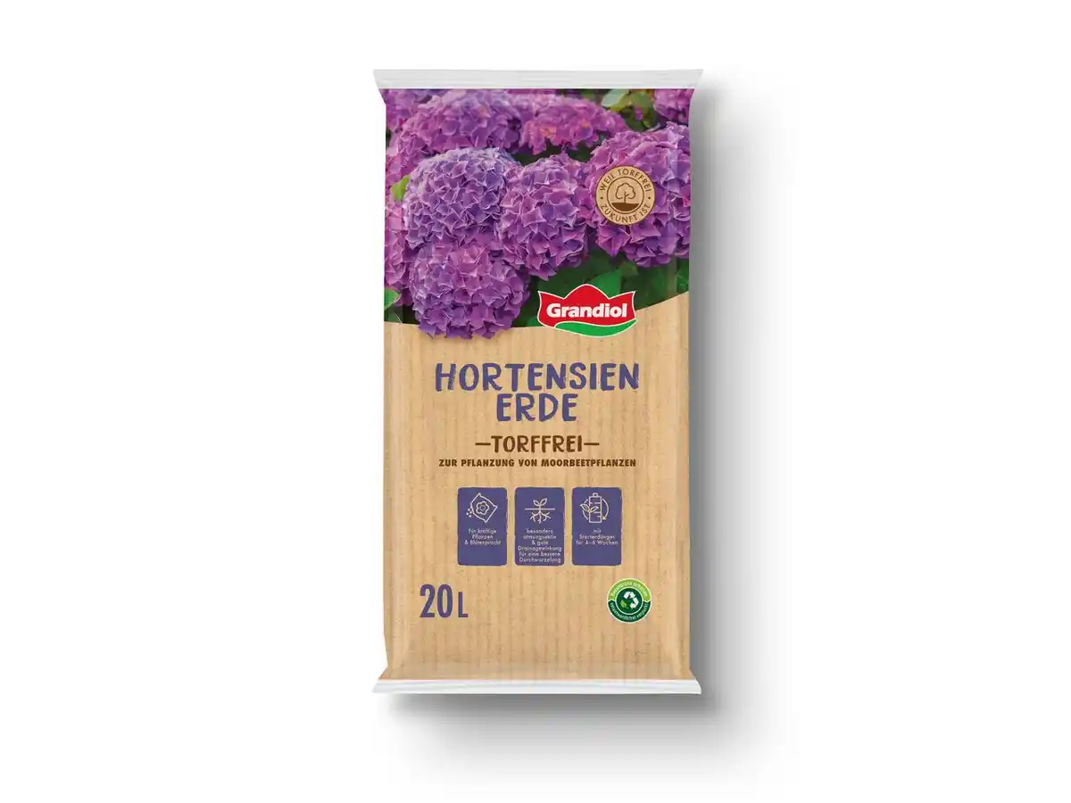 Bild 1 von Grandiol Hortensienerde torffrei,  20 l