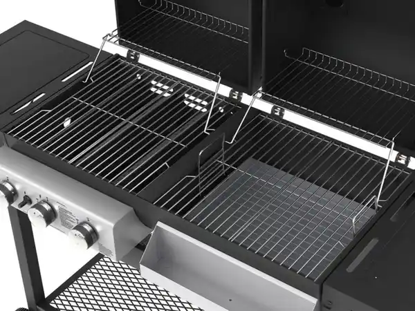 Bild 4 von El Fuego Kombigrill Gas und Holzkohle