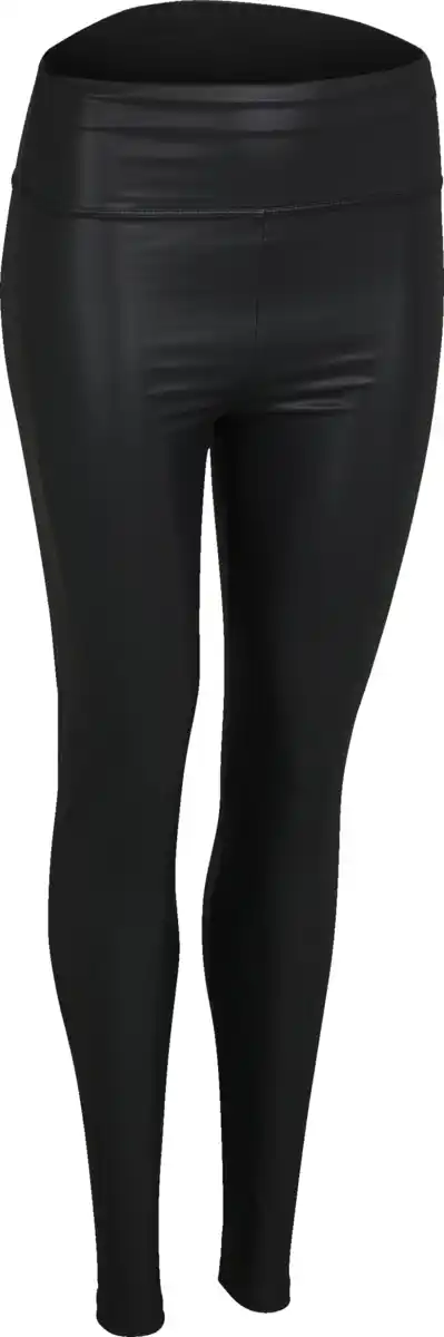Bild 1 von IDEENWELT Leggings mit Lederoptik schwarz L