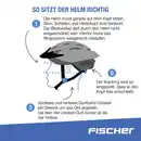 Bild 2 von FISCHER FAHRRAD Fahrradhelm, L/XL Kopfumfang 58-61 cm, schwarz