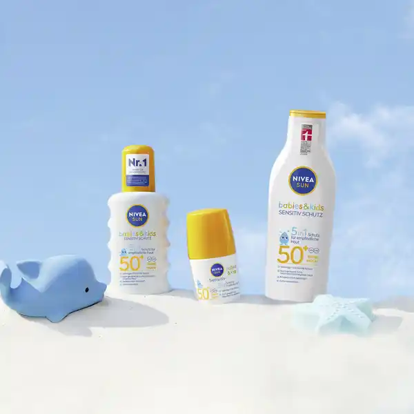 Bild 3 von NIVEA SUN Babies & Kids sensitiv Sonnenroller LSF 50+, 50 ml