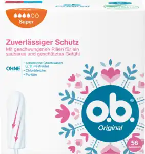 o.b. Original Tampons Super