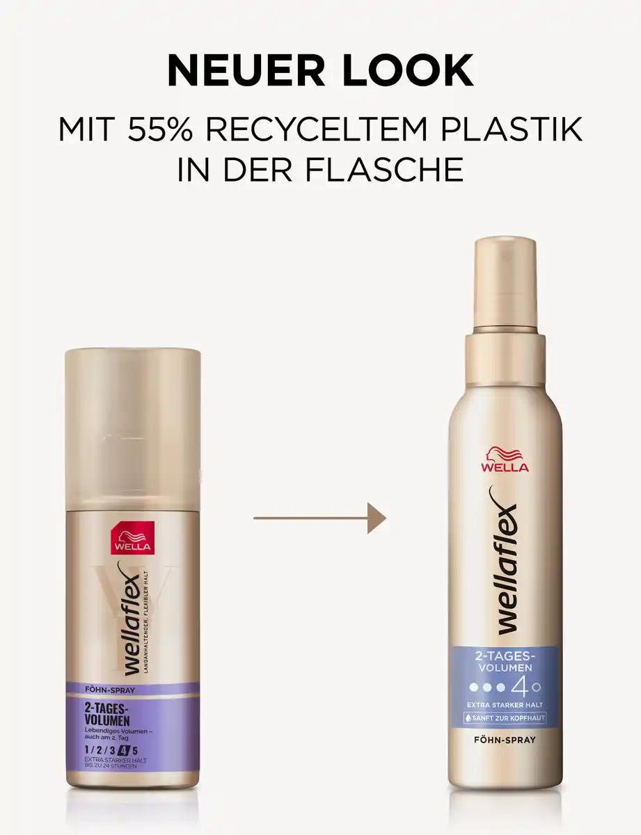 Bild 4 von Wella Wellaflex 2-Tages-Volumen Föhnspray, 150 ml