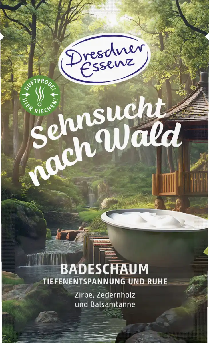 Bild 1 von Dresdner Essenz Badeschaum Sehnsucht nach Wald, 60 g