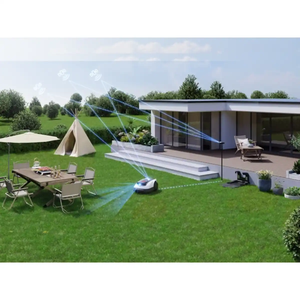 Bild 3 von Mähroboter »O800 RTK«, für ca. 800 m², 21 V