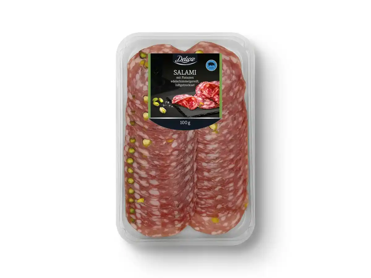 Bild 1 von Deluxe Salami mit Pistazien,  100 g