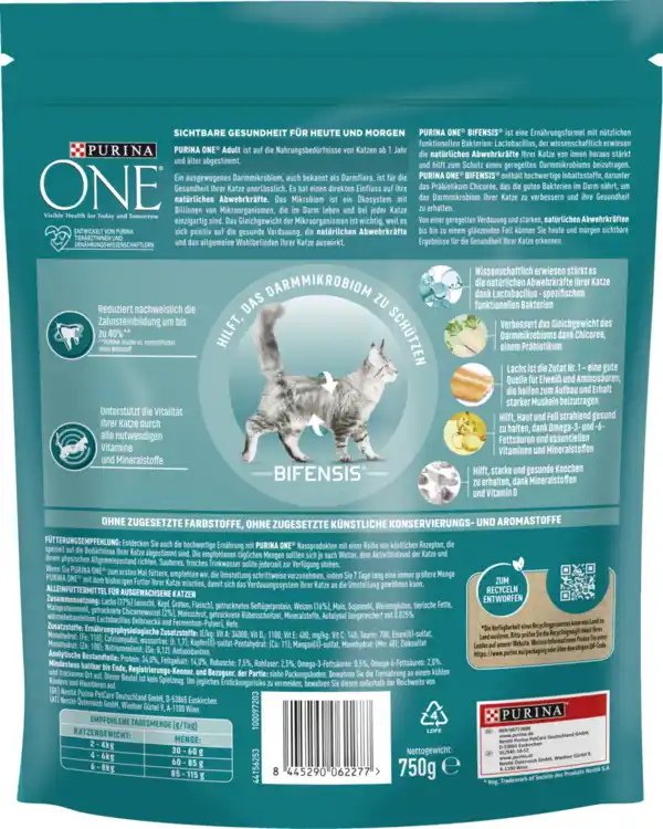 Bild 2 von Purina ONE ADULT Lachs, 750 g